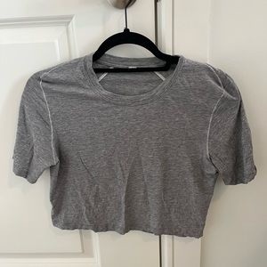 Lululemon Heather Grey Tee